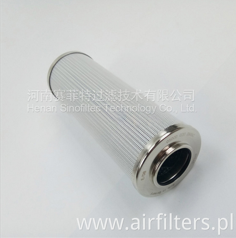 Replacement of 0500D010BN3HC Filter Element